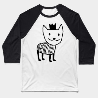 Royal Cat Baseball T-Shirt